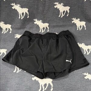 Puma Black Athletic Shorts